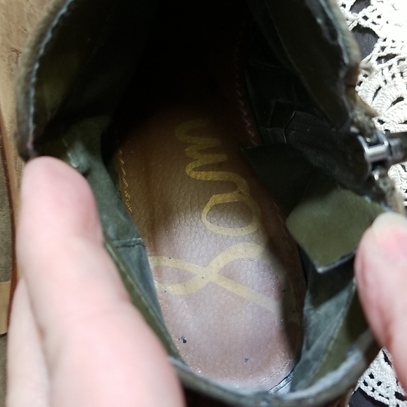 SAM Edelman suede ankle booties 6.5 - Picture 9 of 11